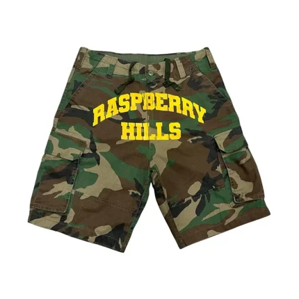 Raspberry Athletics Cargo Shorts